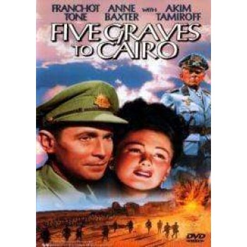 FIVE GRAVES TO CAIRO – 1943 WWII